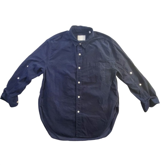Citizens Of Humanity Tops - Citizens of Humanity Kayla Button Up Shirt M Blue 100% Cotton Oversized USA Made